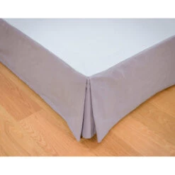 Cache Sommier BACHETTE - Volant 30 Cm 80% Coton 20% Polyester