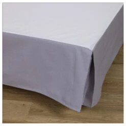 Cache Sommier LIN LAVÉ - Volant 30 Cm FIN DE SERIE 100% Lin Lavé