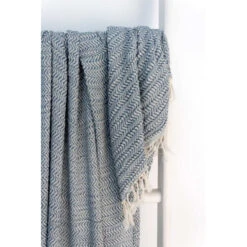 Couverture BONIFACIO 95% Coton 5% Cachemire 120 G/m²