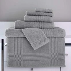 Drap De Bain 100 X 150 Cm - Collection LUXE 100% Coton 700 G/m² -Literie Magasin drap de bain 100 x 150 cm 14