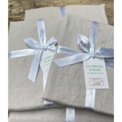 Drap Housse Bonnets 30 Cm - Collection LIN LAVÉ 100% Lin Lavé 180 G/m² FIN DE COLLECTION -Literie Magasin drap housse pur lin lave bonnet 30 cm 16