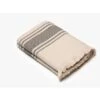 Fouta MYKONOS Fil Teint & Éponge 340 G/m² - 90 X 185 Cm -Literie Magasin fouta mykonos