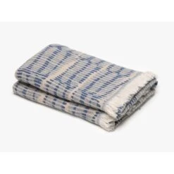 Fouta / Plaid Santorin Éponge 100% Coton - 95 X 180 Cm -Literie Magasin fouta santorin 3