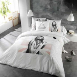 Housse De Couette KATE MOSS 100% Coton 57 Fils/cm²