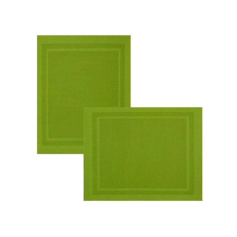 Lot De 6 Sets De Table YUCO 70% PVC 30% Polyester - Imperméable 3 Lot De 6 Sets De Table YUCO 70% PVC 30% Polyester - Imperméable