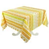 Nappe CUZCO KIWI 100% Coton Enduit 160 G/m² 1 Nappe CUZCO KIWI 100% Coton Enduit 160 G/m² -Literie Magasin nappe cuzco kiwi