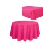Nappe MOGADOR FUCHSIA - Effet Coton 100% Polyester 240 G/m² -Literie Magasin nappe de table uni effet coton 240g m2 fushia