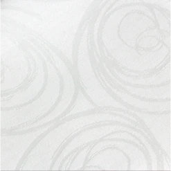 Nappe Spirale Jacquard 100% Coton - Traitement Anti-Tâches