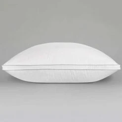 Oreiller PYRÉNÉES PLAT 90% Duvet D'Oie Argenté 10% Plumettes