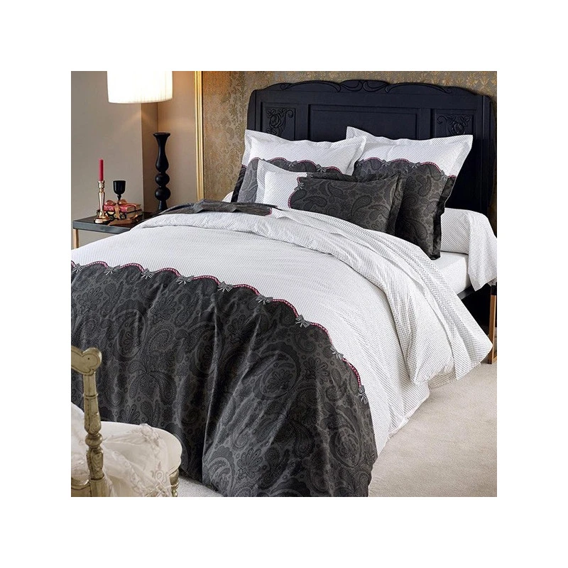 Parure De Draps SENSUEL 100% Percale De Coton 80 Fils/cm² 3 Parure De Draps SENSUEL 100% Percale De Coton 80 Fils/cm²