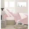 Parure Housse De Couette ACTUEL ROSE 100% Coton 57 Fils/cm² -Literie Magasin parure housse de couette actuel rose
