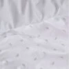 Parure Housse De Couette ALEX NUAGE 100% Percale De Coton 80 Fils/cm² -Literie Magasin parure housse de couette alex nuage