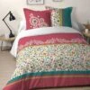 Parure Housse De Couette AMARYLLIS 100% Coton 57 Fils/cm² -Literie Magasin parure housse de couette amaryllis