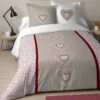 Parure Housse De Couette AMELIA 100% Coton 57 Fils/cm² -Literie Magasin parure housse de couette amelia