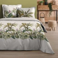 Parure Housse De Couette ANTILLES 100% Coton 57 Fils/cm²
