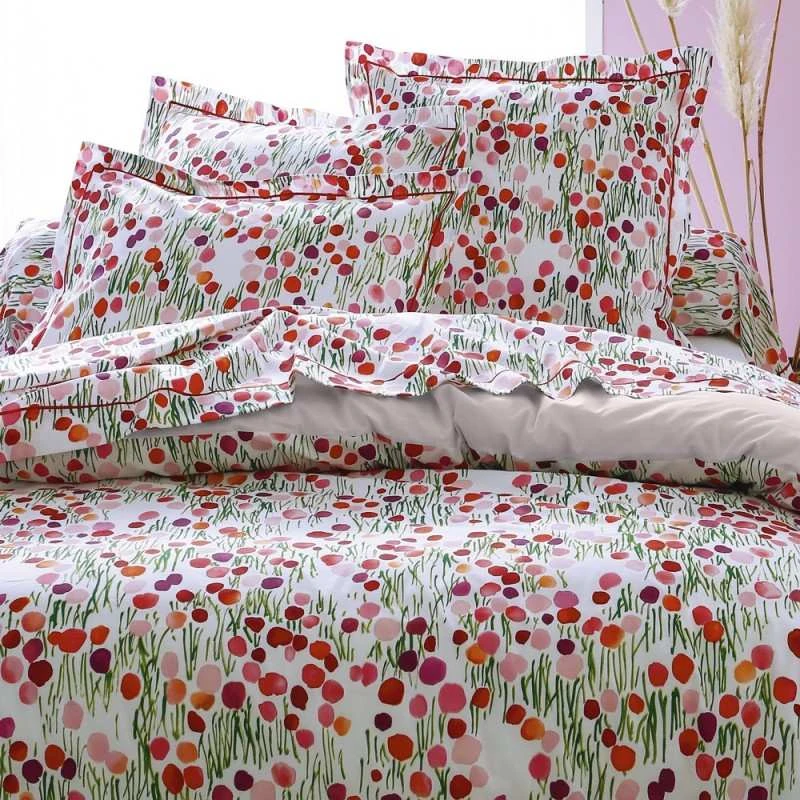 Parure Housse De Couette BAGATELLE 100% Coton 57 Fils/cm² 3 Parure Housse De Couette BAGATELLE 100% Coton 57 Fils/cm²