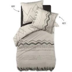 Parure Housse De Couette BERBERE 100% Coton 57 Fils/cm² -Literie Magasin parure housse de couette berbere 2