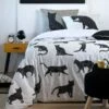 Parure Housse De Couette CHATON 100% Coton 57 Fils/cm² -Literie Magasin parure housse de couette chaton