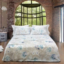 Parure Housse De Couette DOLCE VITA 7405 GRIGIO OSTRICA 100% Coton 57 Fils/cm² -Literie Magasin parure housse de couette dolce vita ref7405 grigio ostrica 1