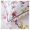 Parure Housse De Couette ELISA ROSE 100% Percale De Coton 80 Fils/cm² -Literie Magasin parure housse de couette elisa rose