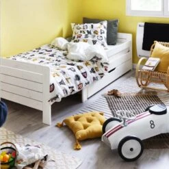 Parure Housse De Couette FARANDOLE 100% Coton 57 Fils/cm²