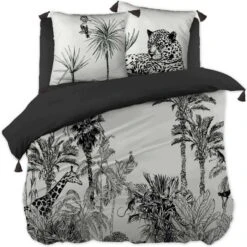 Parure Housse De Couette FORET VIERGE 100% Coton 57 Fils/cm²