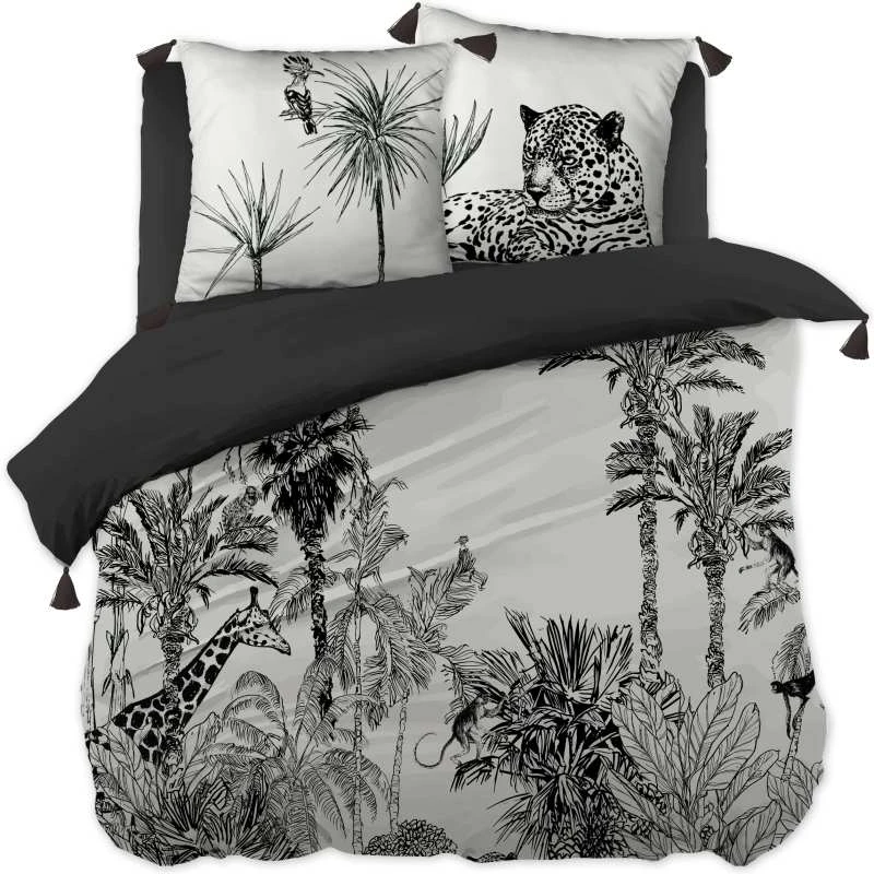 Parure Housse De Couette FORET VIERGE 100% Coton 57 Fils/cm² 3 Parure Housse De Couette FORET VIERGE 100% Coton 57 Fils/cm²