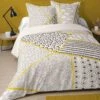 Parure Housse De Couette FRESNO 100% Coton 57 Fils/cm² -Literie Magasin parure housse de couette fresno