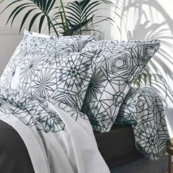 Parure Housse De Couette GABRIELLE JAIS 100% Percale De Coton 80 Fils/cm²