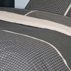 Parure Housse De Couette GATSBY 100% Percale De Coton 80 Fils/cm²