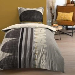 Parure Housse De Couette LENNY 100% Coton 57 Fils/cm²