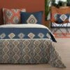 Parure Housse De Couette LOUISIANE 100% Coton 57 Fils/cm² -Literie Magasin parure housse de couette louisiane