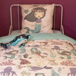 Parure Housse De Couette MAERIA 100% Coton 57 Fils/cm²