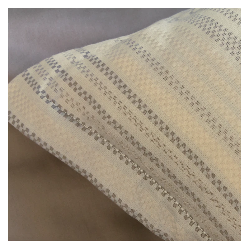 Parure Housse De Couette MANHATTAN TAUPE 100% Satin De Coton 120 Fils/cm² 5 Parure Housse De Couette MANHATTAN TAUPE 100% Satin De Coton 120 Fils/cm² – Image 3