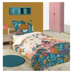 Parure Housse De Couette MELISSA 100% Coton 57 Fils/cm²