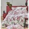 Parure Housse De Couette PENELOPE ROSE 100% Coton 57 Fils/cm² 2 Parure Housse De Couette PENELOPE ROSE 100% Coton 57 Fils/cm² -Literie Magasin parure housse de couette penelope rose