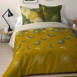 Parure Housse De Couette SHITAKA 100% Coton 42 Fils/cm²