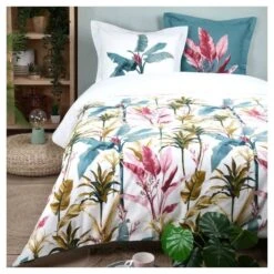 Parure Housse De Couette SIMBEL 100% Coton 52 Fils/cm²