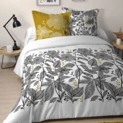 Parure Housse De Couette SOPHITIA 100% Coton 42 Fils/cm²