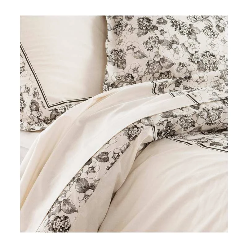 Parure Housse De Couette TOCADE 100% Coton 57 Fils/cm² 3 Parure Housse De Couette TOCADE 100% Coton 57 Fils/cm²