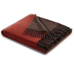 Plaid En Cachemire & Laine Fabriqué En Italie - 130 X 170 Cm -Literie Magasin plaid en cachemire laine 9