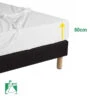 Protège Matelas MOLLETON - Bonnets 50 Cm FIN DE SERIE 100% Coton 230 G/m² -Literie Magasin protege matelas molleton bonnet50