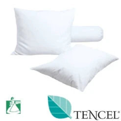 Sous Taie D'Oreiller TENCEL - Fermeture Éclair 100% Tencel™ Imperméable