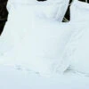 Taie D'Oreiller BRODERIE ANGLAISE 100% Percale De Coton 80 Fils/cm² -Literie Magasin taie d oreiller broderie anglaise pleine toile