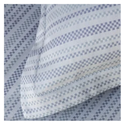 Taie D'Oreiller MANHATTAN BLEU MARINE 100% Satin De Coton 120 Fils/cm² -Literie Magasin taie d oreiller manhattan marine 2