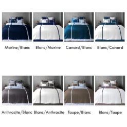 Taie D'Oreiller - Collection PALAIS 100% Satin De Coton 120 Fils/cm²