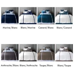 Taie D'Oreiller - Collection PALAIS 100% Satin De Coton 120 Fils/cm² -Literie Magasin taie d oreiller palais 3