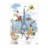 Torchon LA PARISIENNE 100% Coton - 48 X 72 Cm -Literie Magasin torchon la parisienne